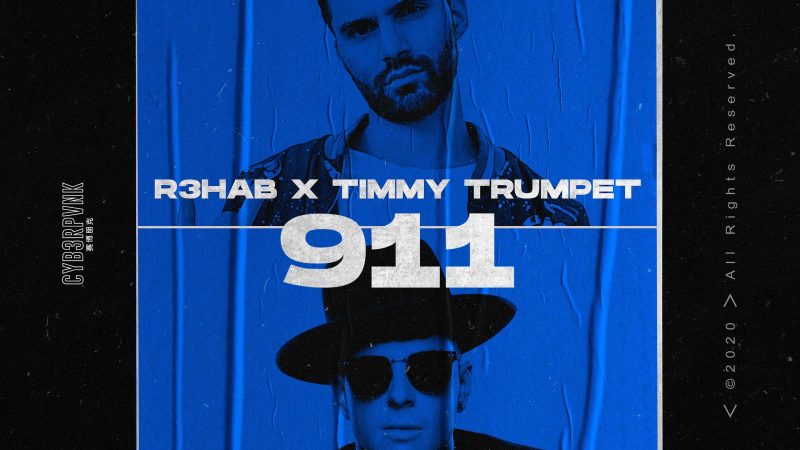 R3HAB spoločne s Timmy Trumpetom vydávajú nový singel.  Volajú 911!