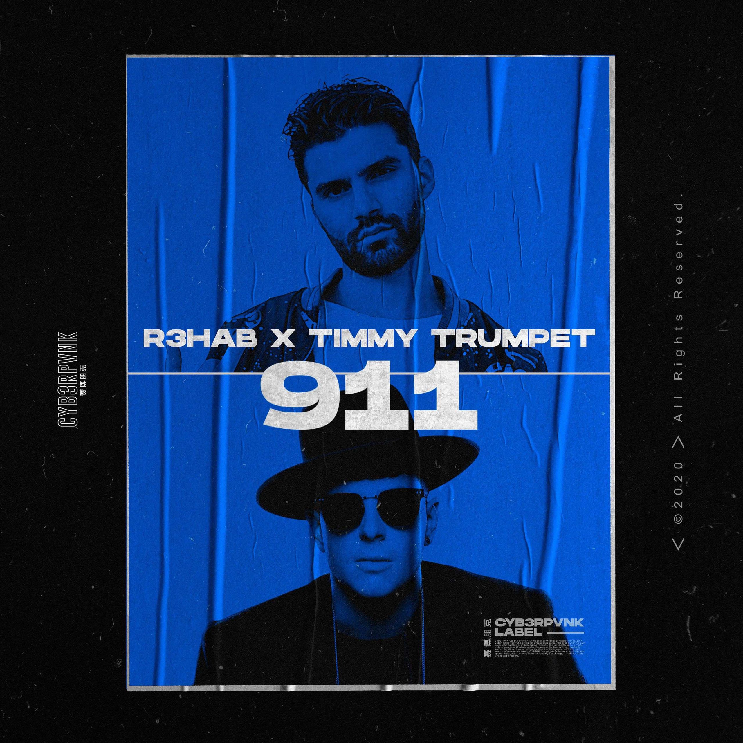 R3HAB spoločne s Timmy Trumpetom vydávajú nový singel.  Volajú 911!